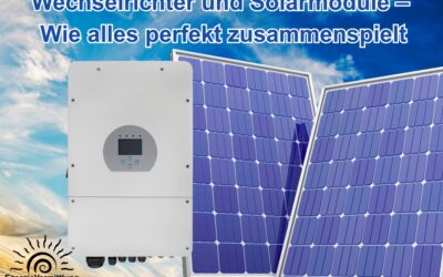 Wechselrichter und Solarmodule – Wie alles perfekt zusammenspielt