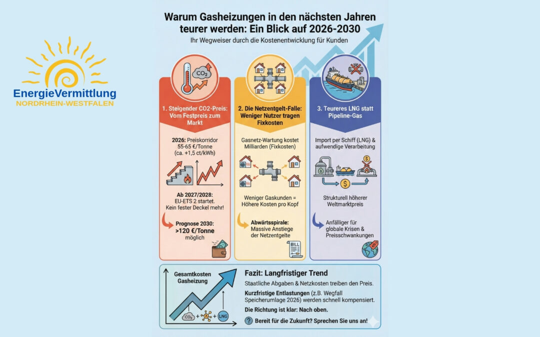 Kostenfalle Gasheizung: Warum der Gaspreis richtig teuer wird